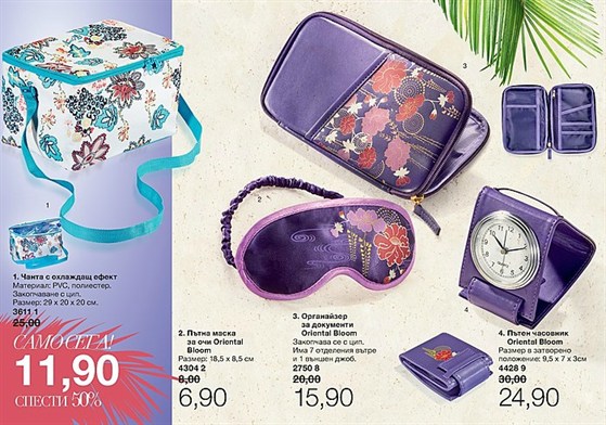 AVON аксесоари за път Мини Брошура 17